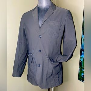 Eddie Bauer Voyager 2.0 Travel Blazer-Men’s L Grey